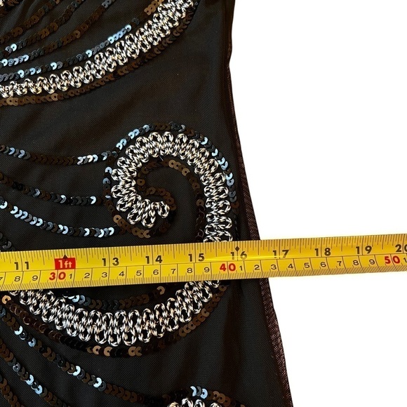 IN Out Sequin Sleeveless Dress EUC - Picture 5 of 11